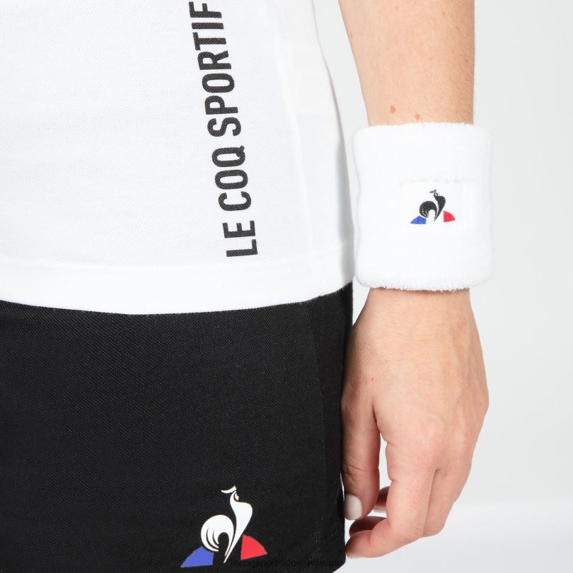 ženske oblačila Le Coq Sportif bela majica 60J4R608