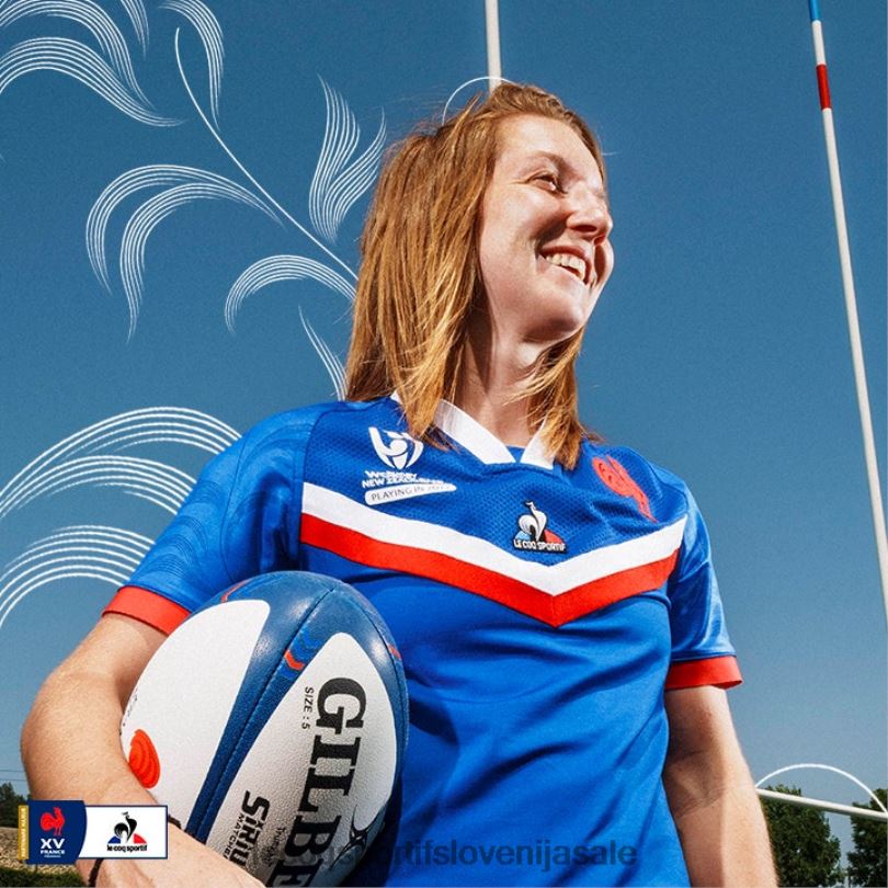 ženske oblačila Le Coq Sportif jersey modra 60J4R601