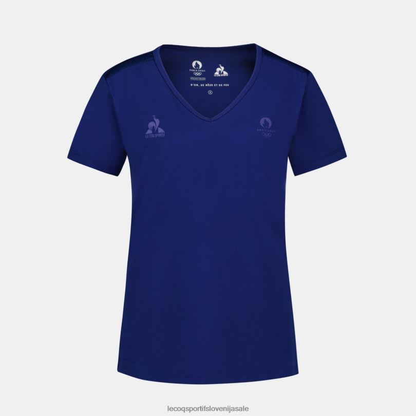 ženske oblačila Le Coq Sportif majica modra 60J4R342