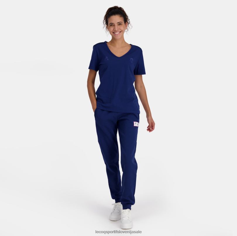 ženske oblačila Le Coq Sportif majica modra 60J4R342