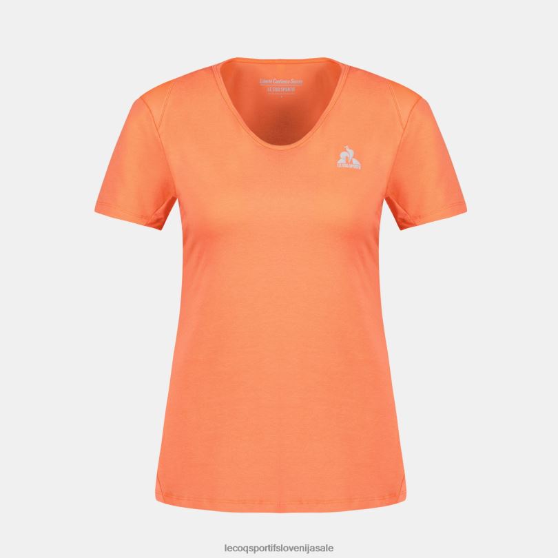 ženske oblačila Le Coq Sportif majica oranžna 60J4R355