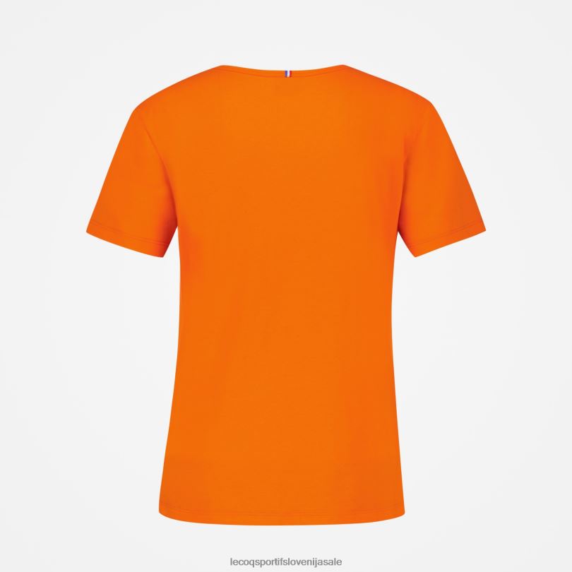 ženske oblačila Le Coq Sportif majica oranžna 60J4R593