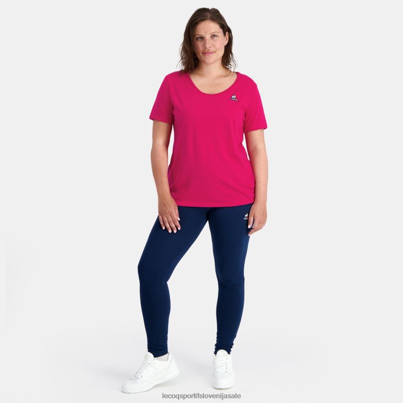 ženske oblačila Le Coq Sportif majica rdeča 60J4R348