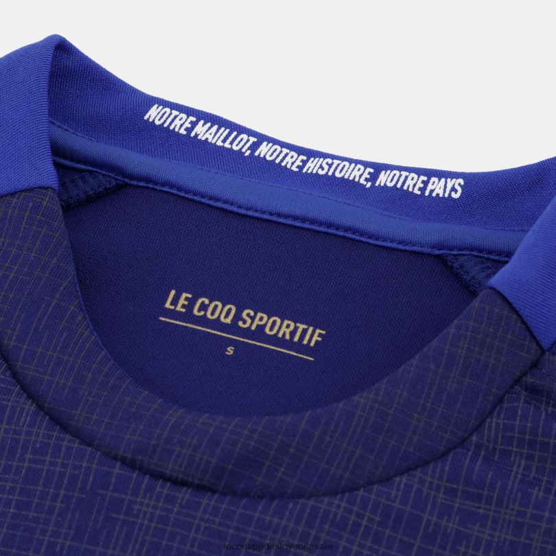 ženske oblačila Le Coq Sportif replika dresa xv de france - svetovno prvenstvo v ragbiju 2023 modra 60J4R349