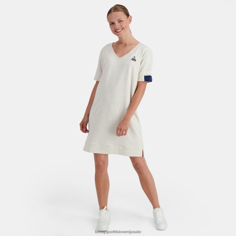 ženske oblačila Le Coq Sportif obleka bež 60J4R365