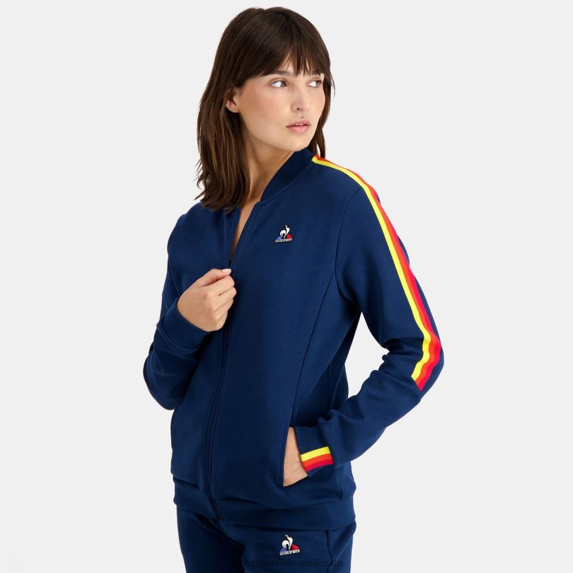 ženske oblačila Le Coq Sportif trenirka modra 60J4R599